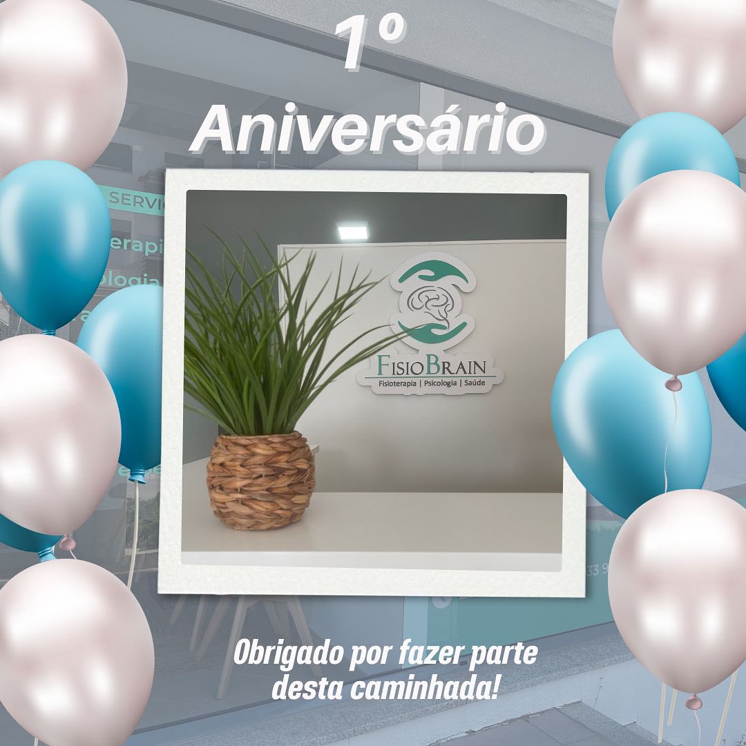 FisioBrain festeja um ano de aniversário